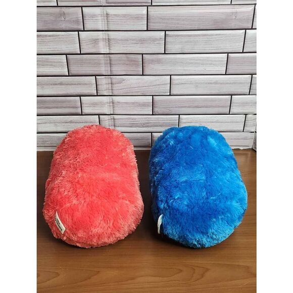 Sesame Street 50th Anniversary Stackable Cookie Monster and Elmo Plush #A62 - Picture 3 of 8